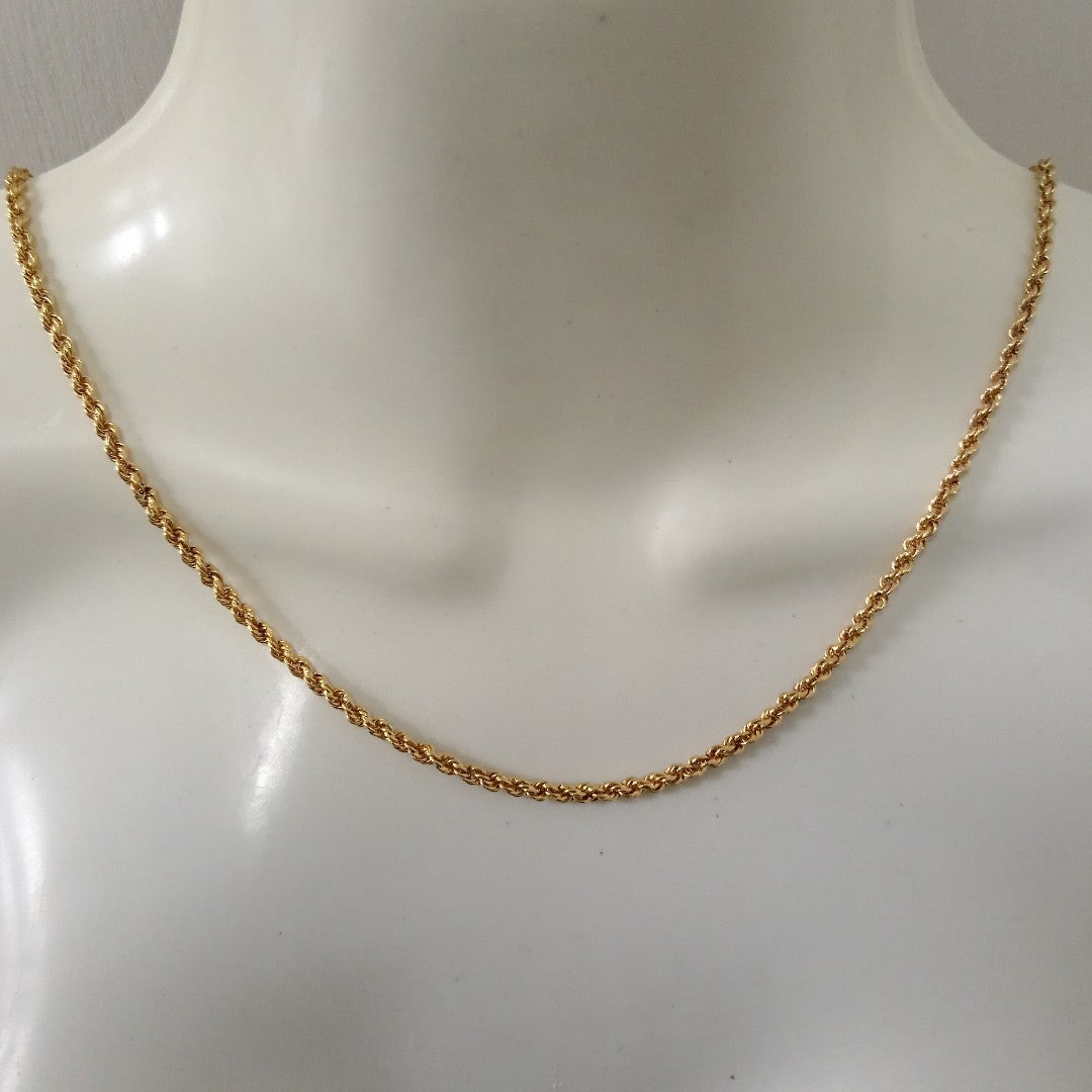 CADENA. ORO. 10 K 23.2 GRMS (SEMINUEVO)