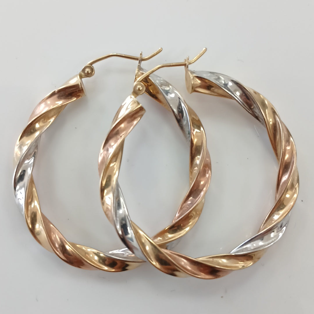 ARETES PAR ORO 14 K 3,10 GRMS (SEMINUEVO)