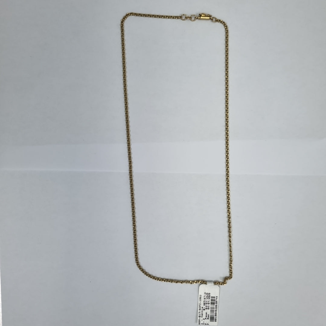 CADENA ORO 18 K 10,60 GRMS (SEMINUEVO)