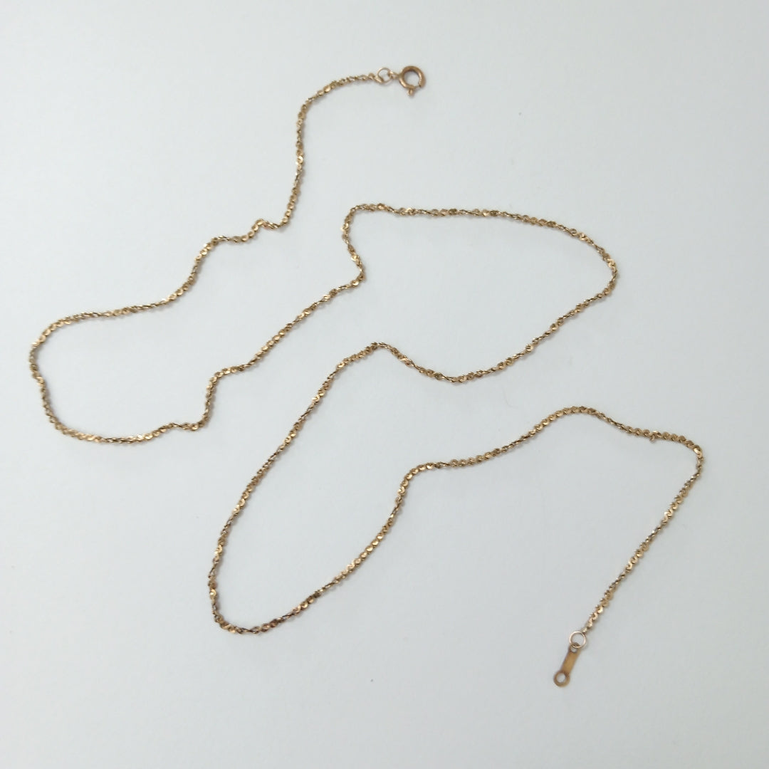 CADENA ORO 10 K 2,00 GRMS (SEMINUEVO)