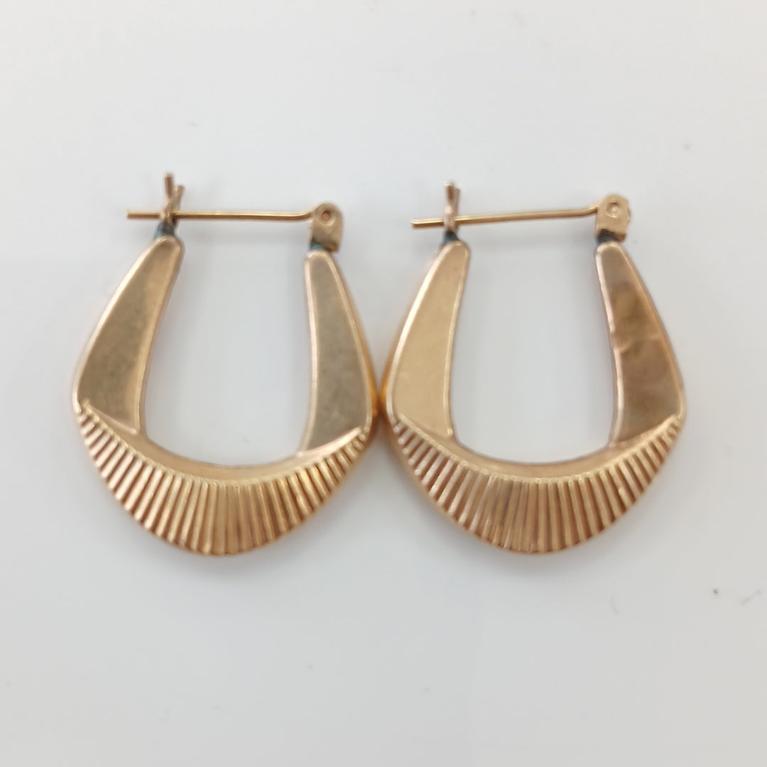 ARETES PAR ORO 14 K 2,00 GRMS (SEMINUEVO)