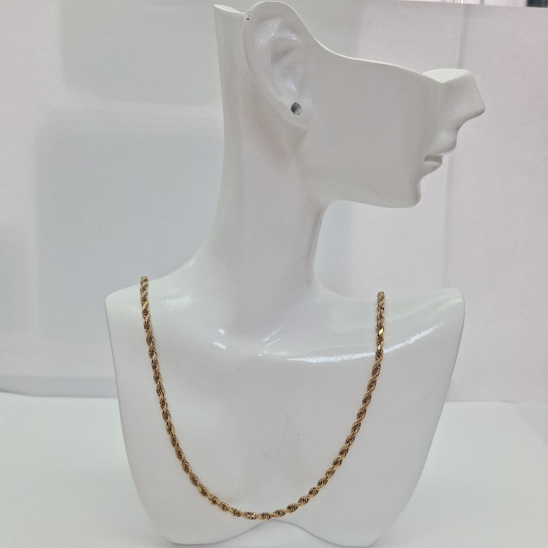 CADENA ORO 14 K 10,50 GRMS (SEMINUEVO)