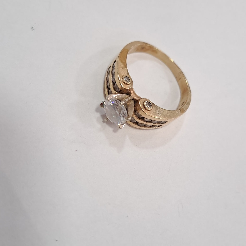 ANILLO. ORO. 14 K 6.7 GRMS (SEMINUEVO)