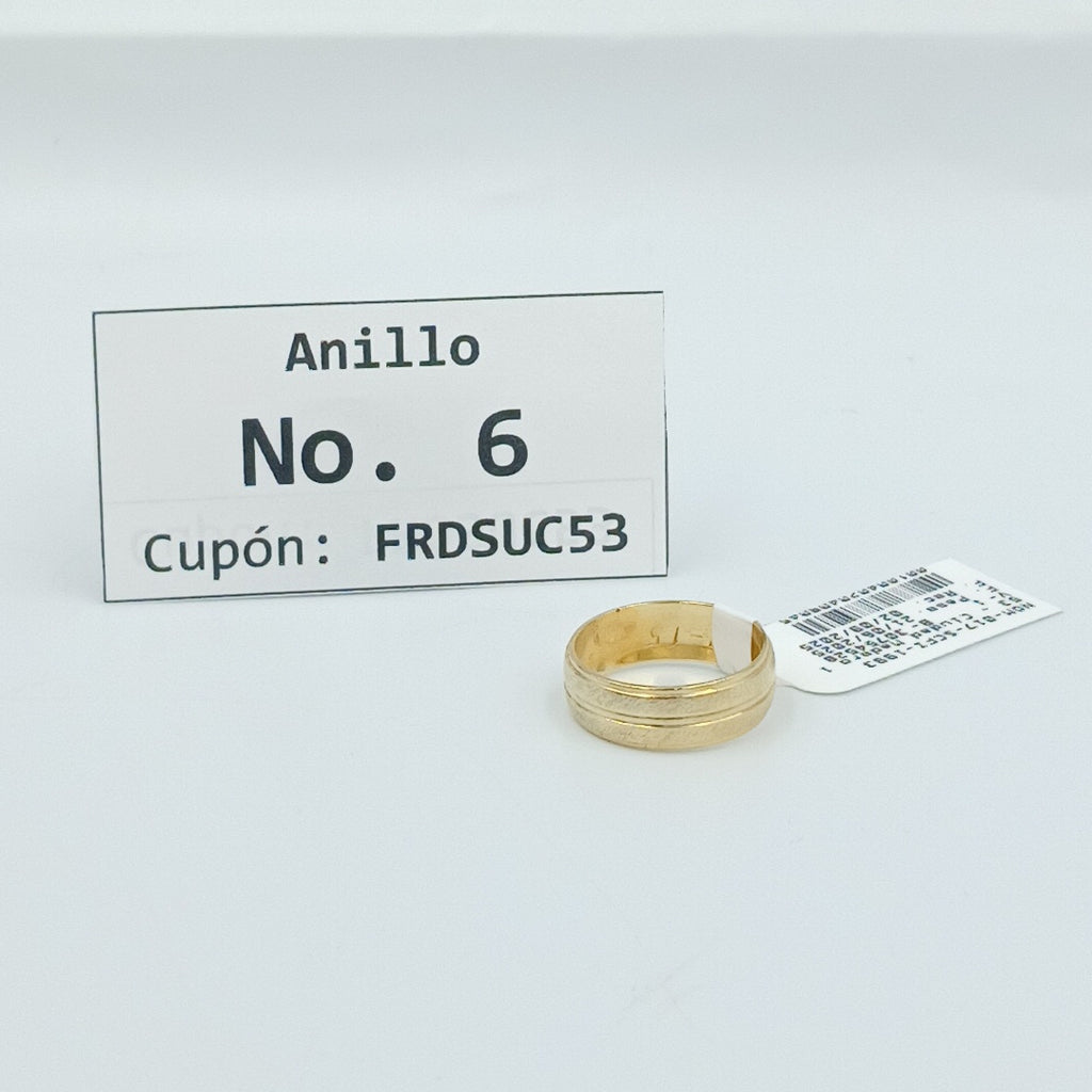ARGOLLA. ORO. 14 K 2.5 GRMS (SEMINUEVO)
