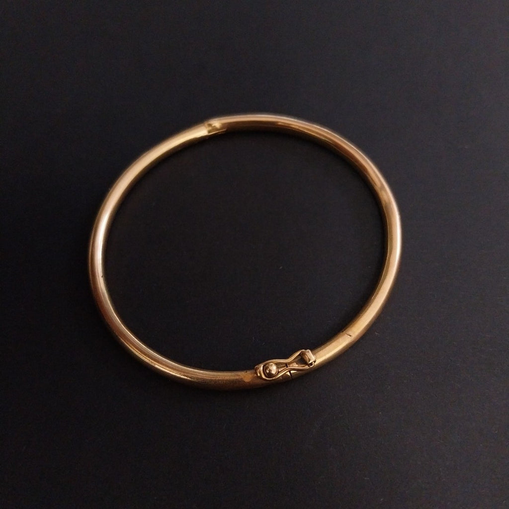 PULSERA RIGIDA ORO 18 K 8,40 GRMS (SEMINUEVO)