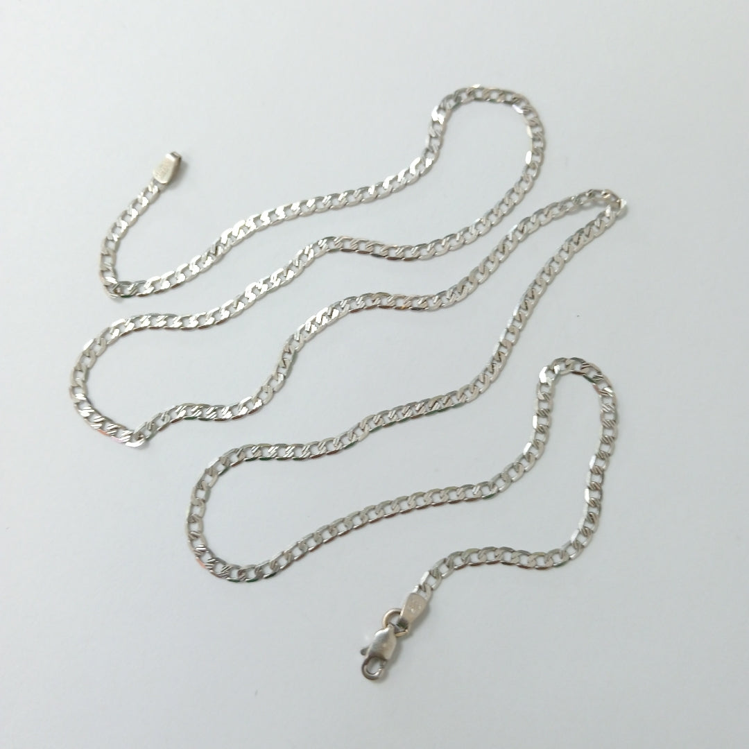 CADENA ORO BLANCO 14 K 4,50 GRMS (SEMINUEVO)