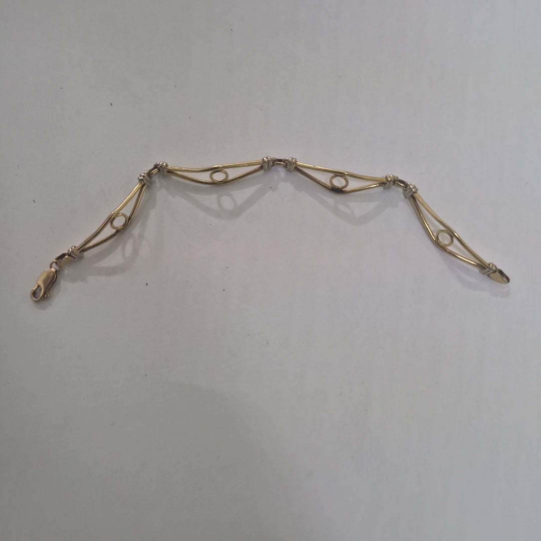 PULSERA ORO 10 K 6,10 GRMS (SEMINUEVO)