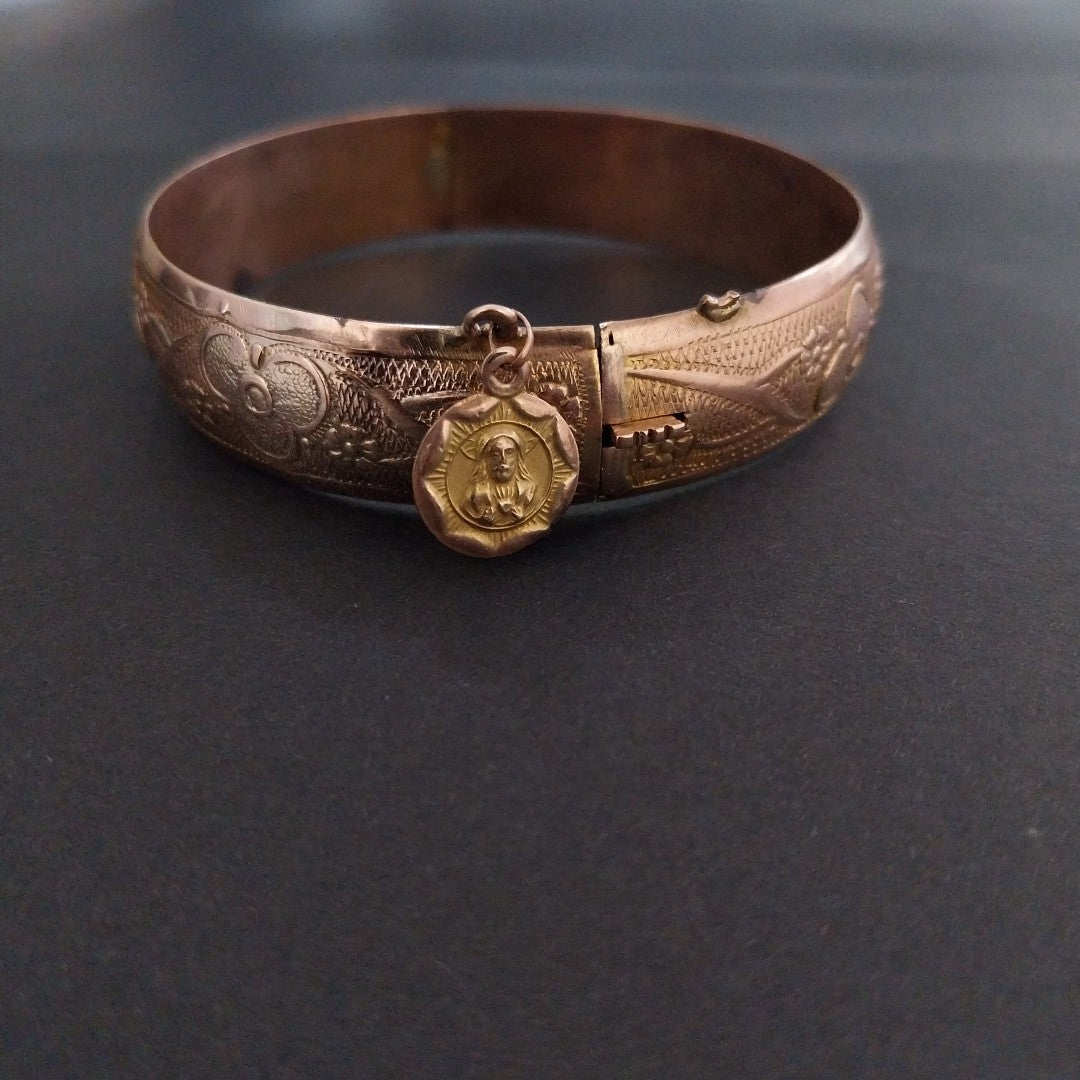 PULSERA RIGIDA ORO 8 K 15,40 GRMS (SEMINUEVO)