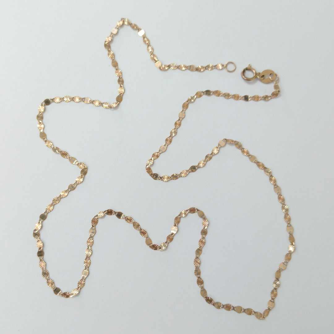 CADENA ORO 10 K 1,10 GRMS (SEMINUEVO)
