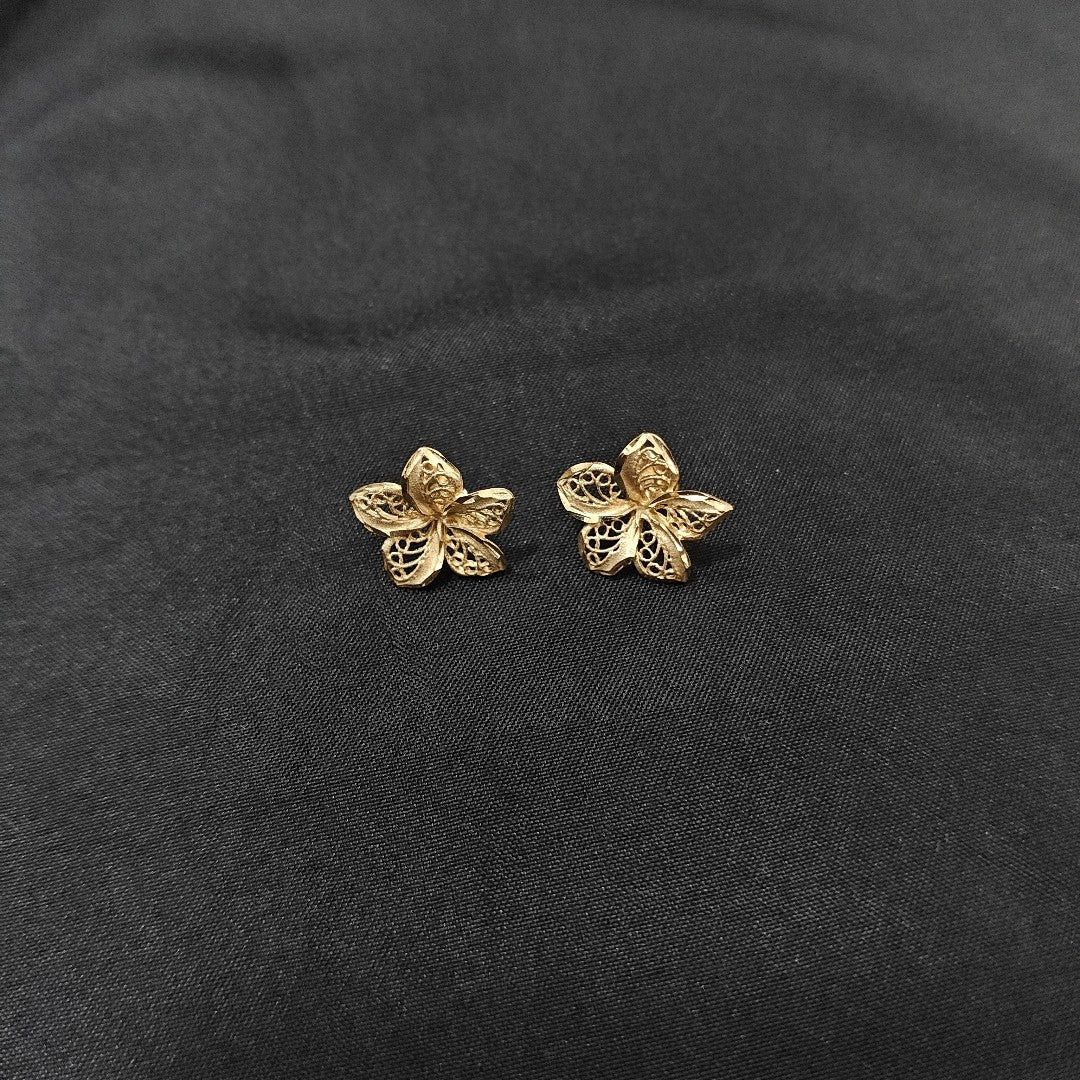 ARETES PAR ORO 14 K 2,00 GRMS (SEMINUEVO)