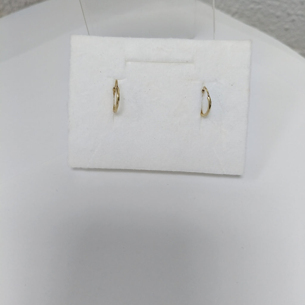 ARRACADAS PAR ORO 14 K 0,50 GRMS (SEMINUEVO)