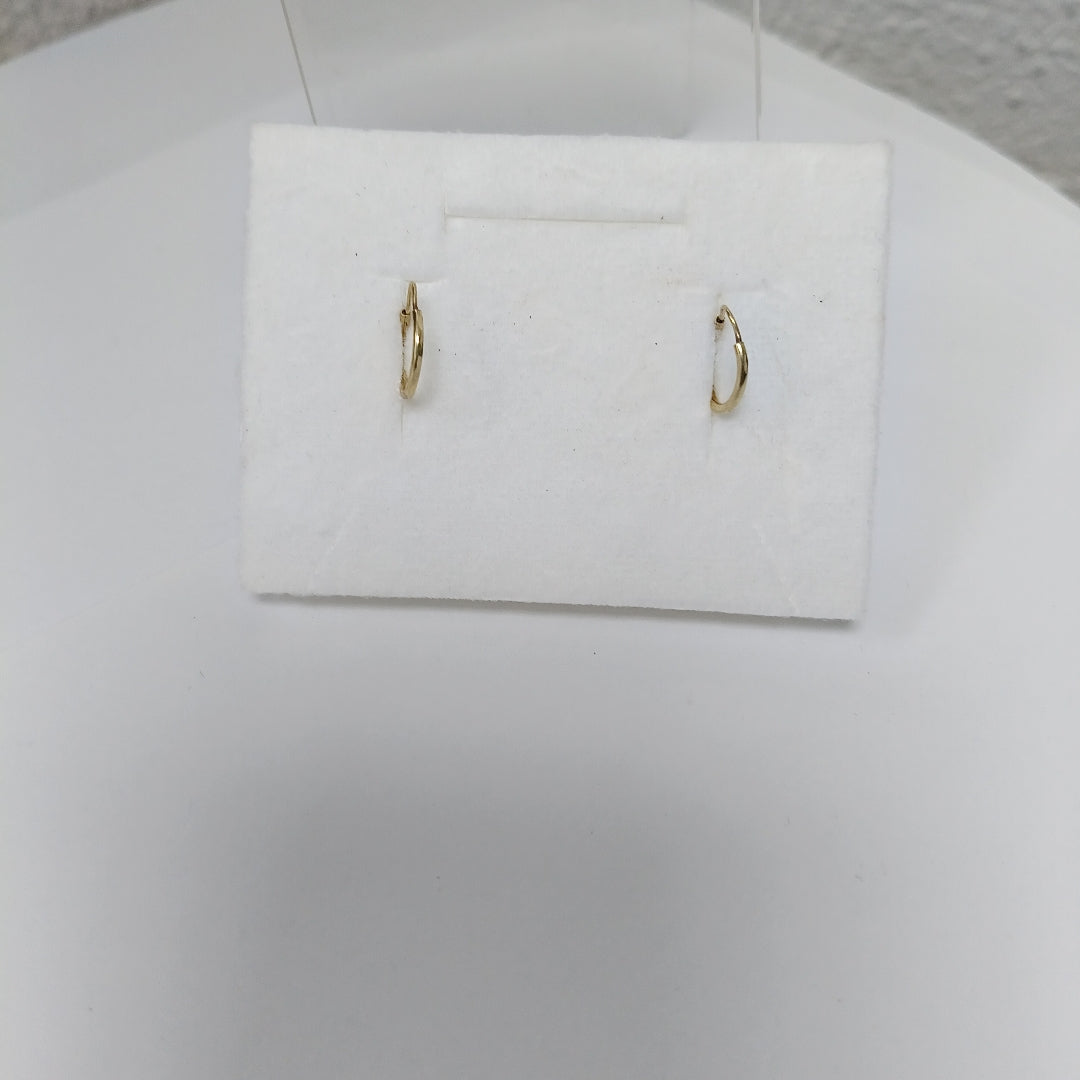 ARRACADAS PAR ORO 14 K 0,50 GRMS (SEMINUEVO)