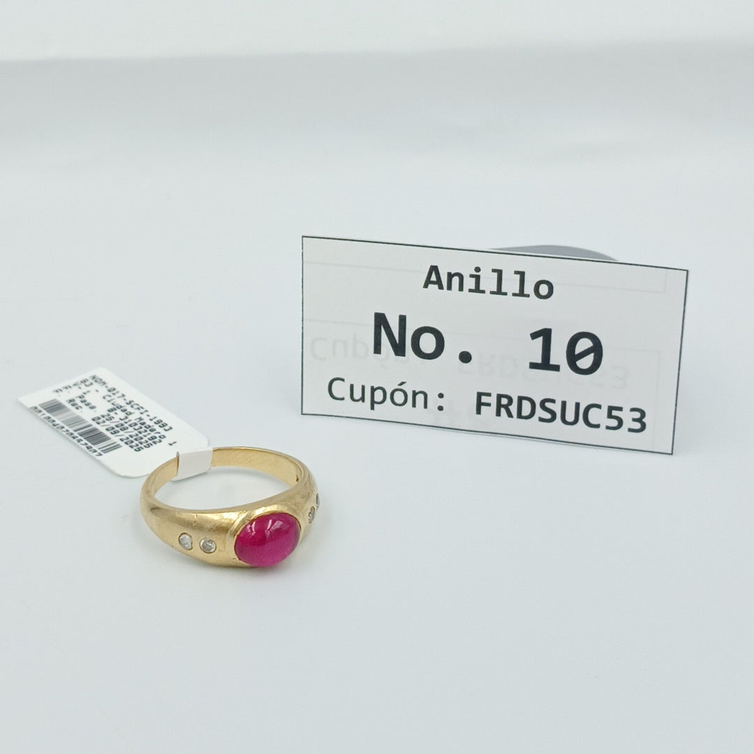 ANILLO ORO 14 K 7,40 GRMS (SEMINUEVO)