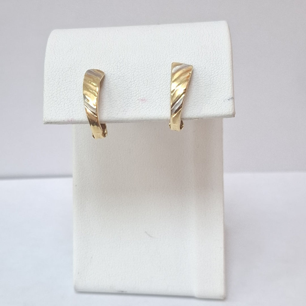 ARETES PAR ORO 14 K 1,30 GRMS (SEMINUEVO)