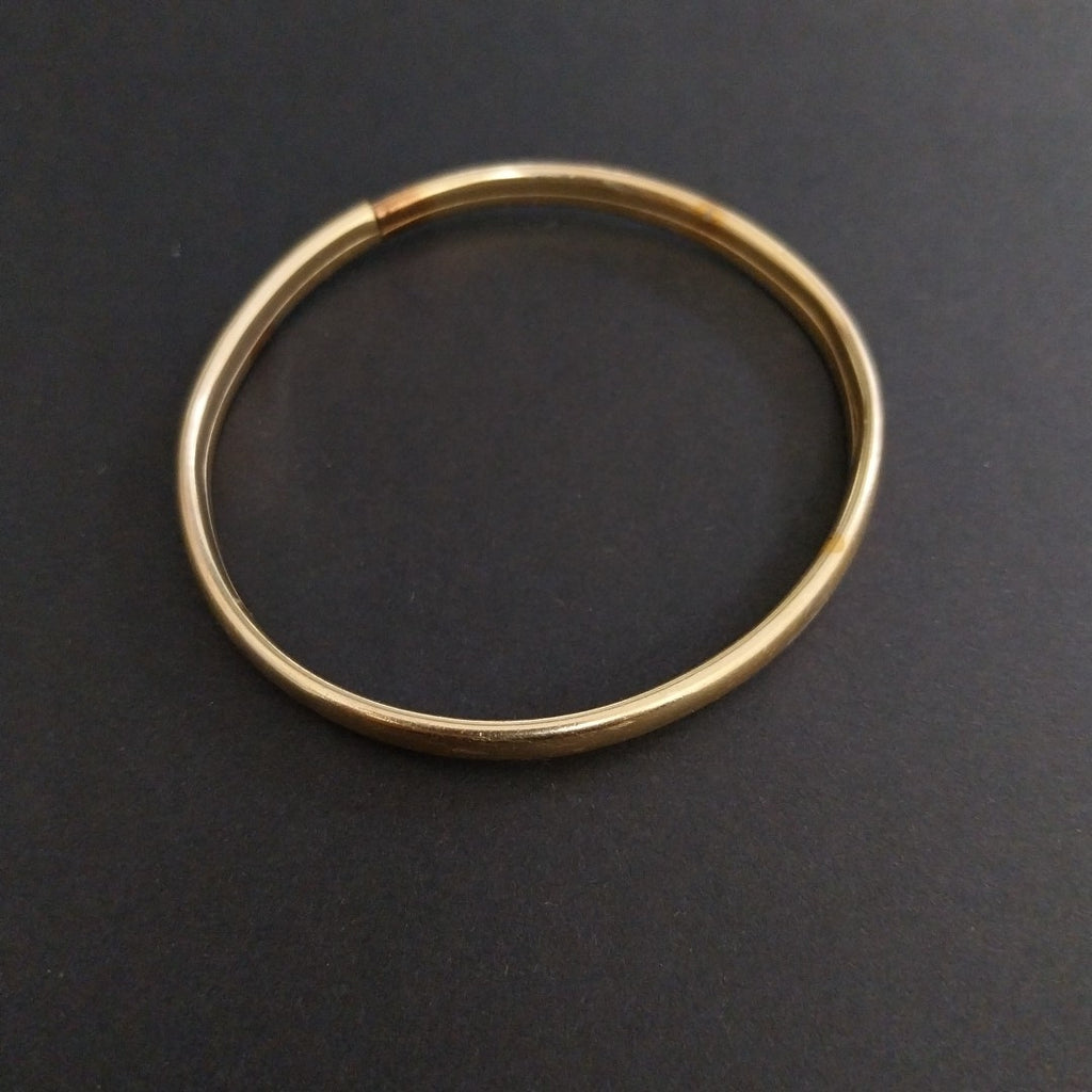 PULSERA RIGIDA ORO 10 K 5,50 GRMS (SEMINUEVO)