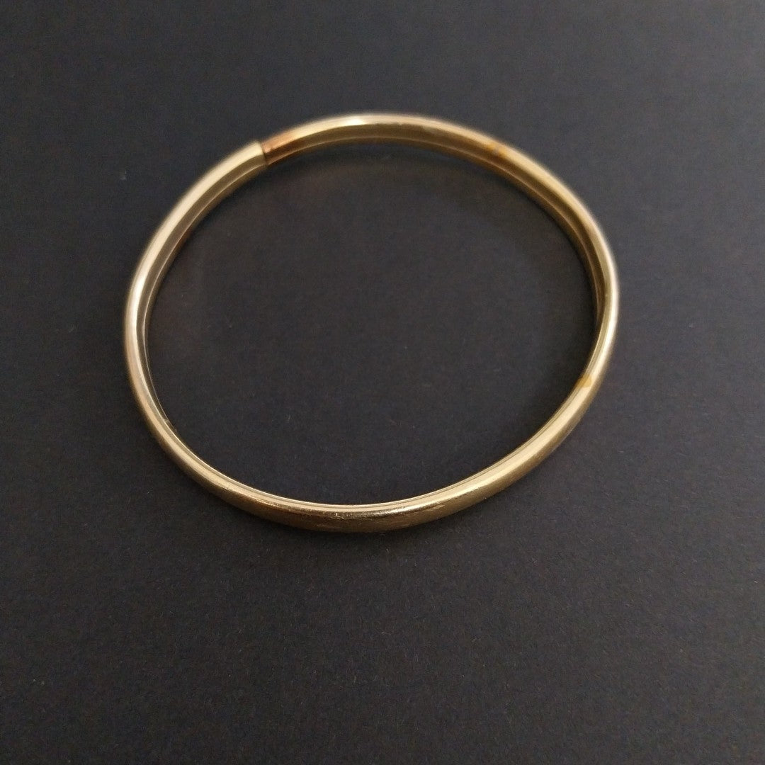 PULSERA RIGIDA ORO 10 K 5,50 GRMS (SEMINUEVO)