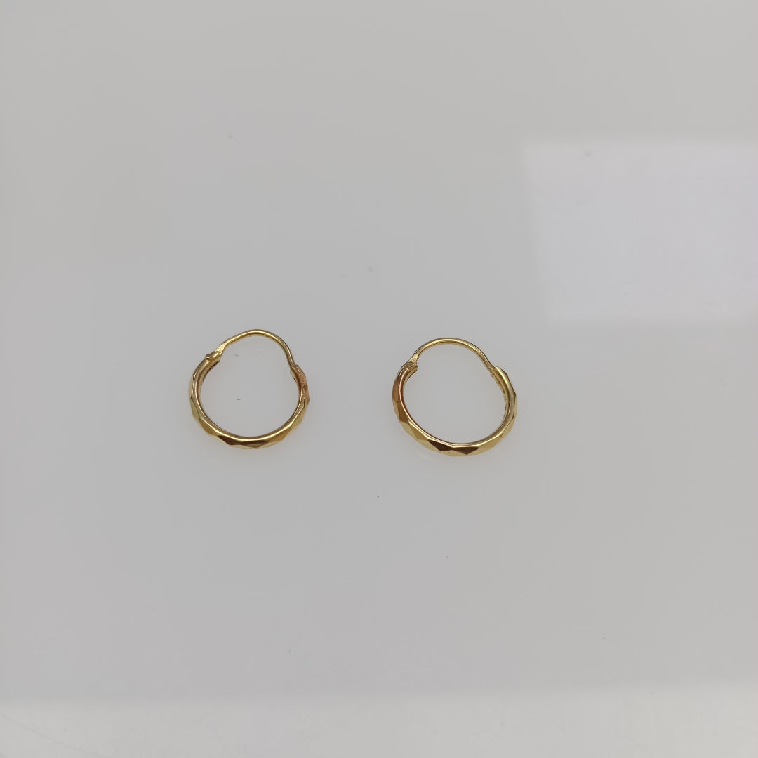 ARRACADAS PAR ORO 10 K 0,70 GRMS (SEMINUEVO)
