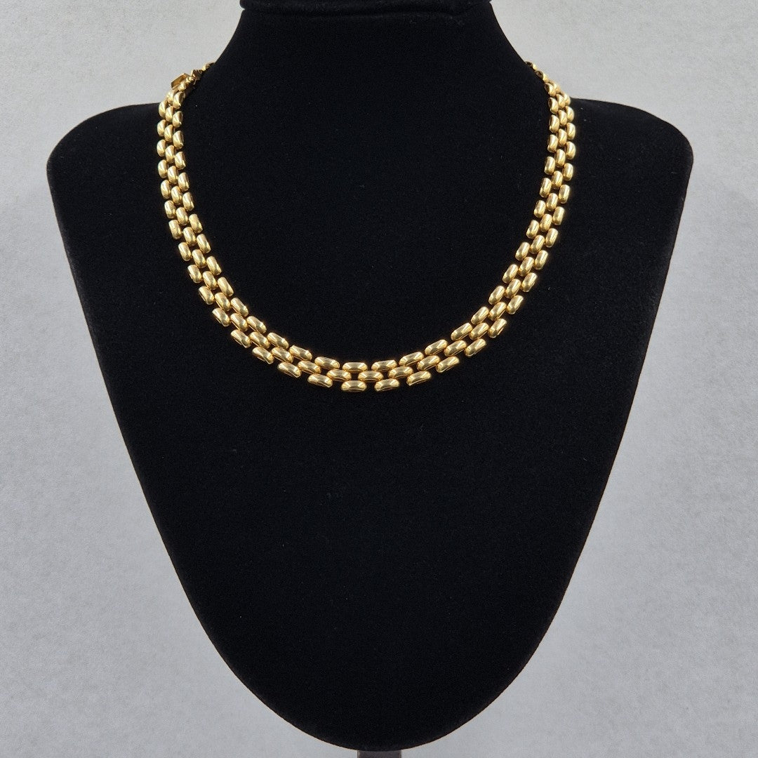 GARGANTILLA. ORO. 14 K 29 GRMS (SEMINUEVO)