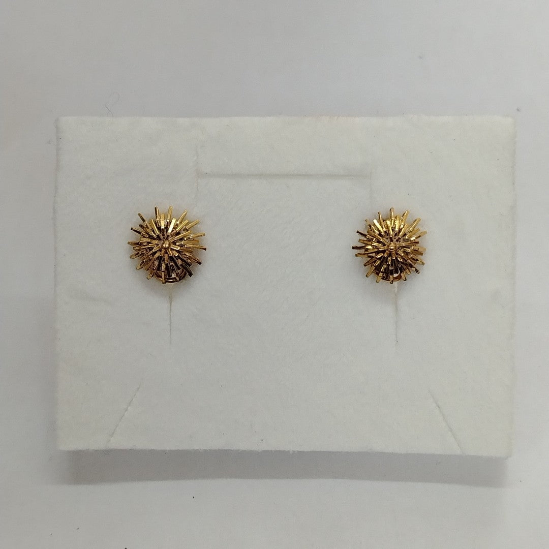 ARETES PAR ORO 18 K 5,50 GRMS (SEMINUEVO)