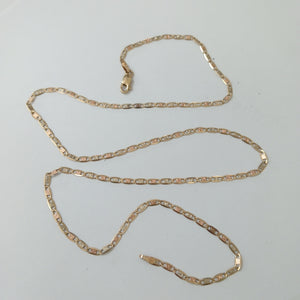 CADENA. ORO, ORO COMBINADO. 10 K 4.6 GRMS (SEMINUEVO)