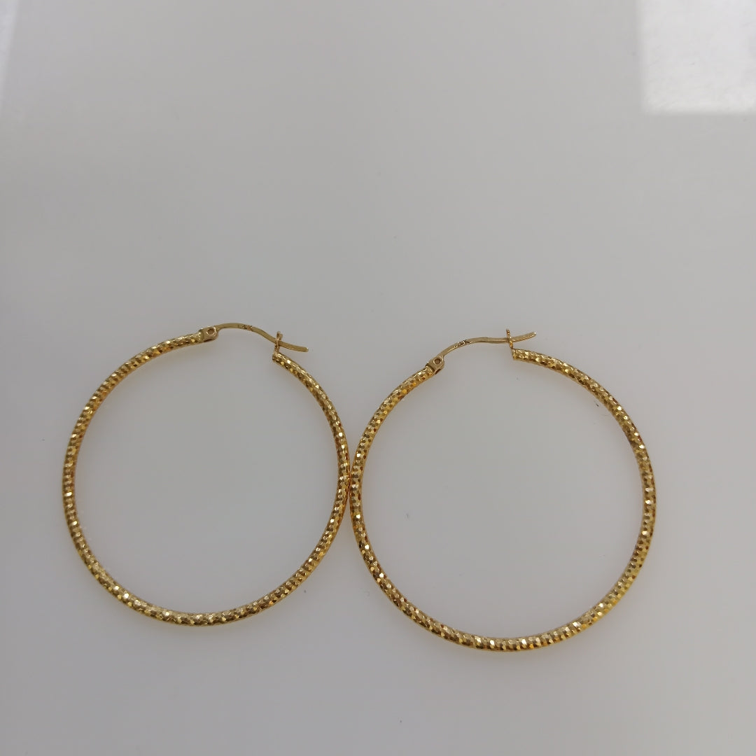 ARRACADAS PAR ORO 14 K 4,80 GRMS (SEMINUEVO)
