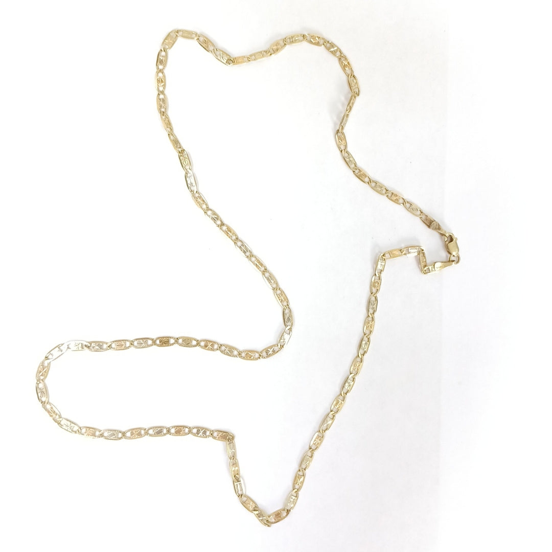 CADENA ORO,RODIADO 10 K 7,90 GRMS (SEMINUEVO)