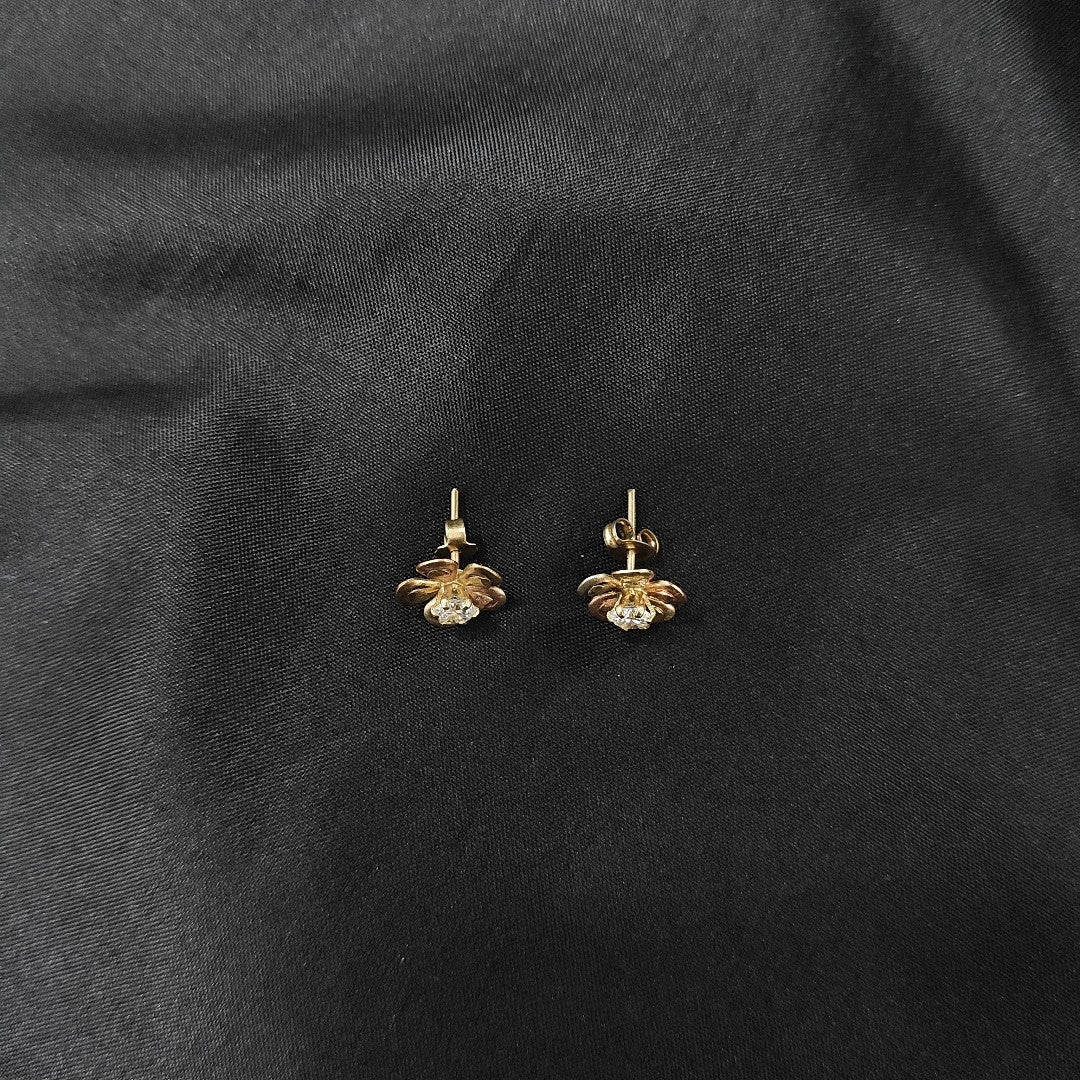 ARETES PAR ORO 10 K 1,30 GRMS (SEMINUEVO)