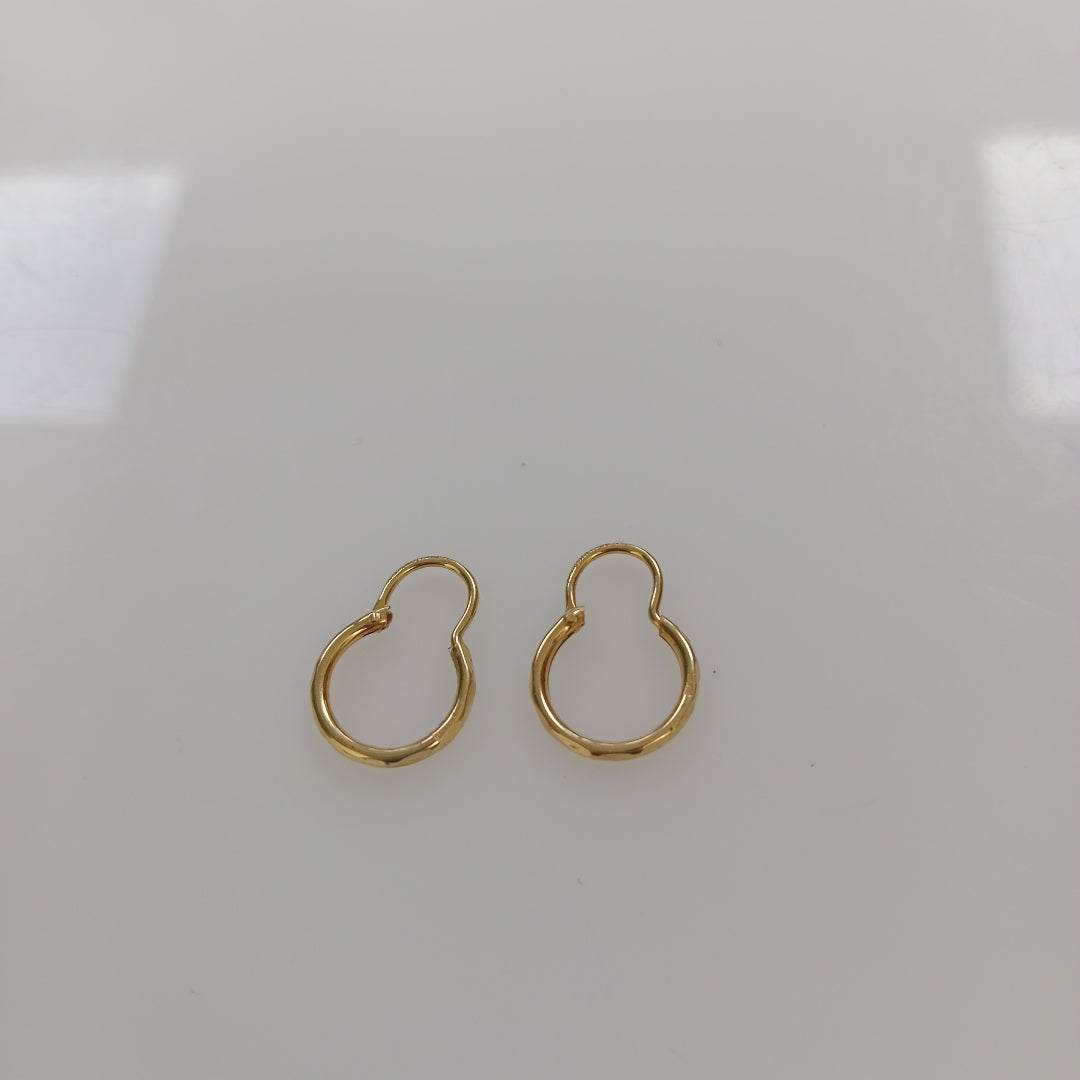 ARRACADAS PAR. ORO. 14 K 0.6 GRMS (SEMINUEVO)