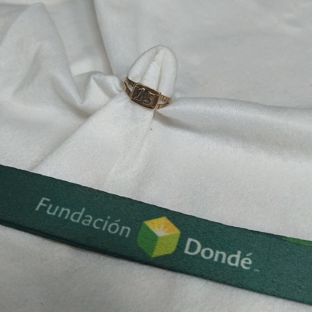 ANILLITO ORO 10 K 1,90 GRMS (SEMINUEVO)