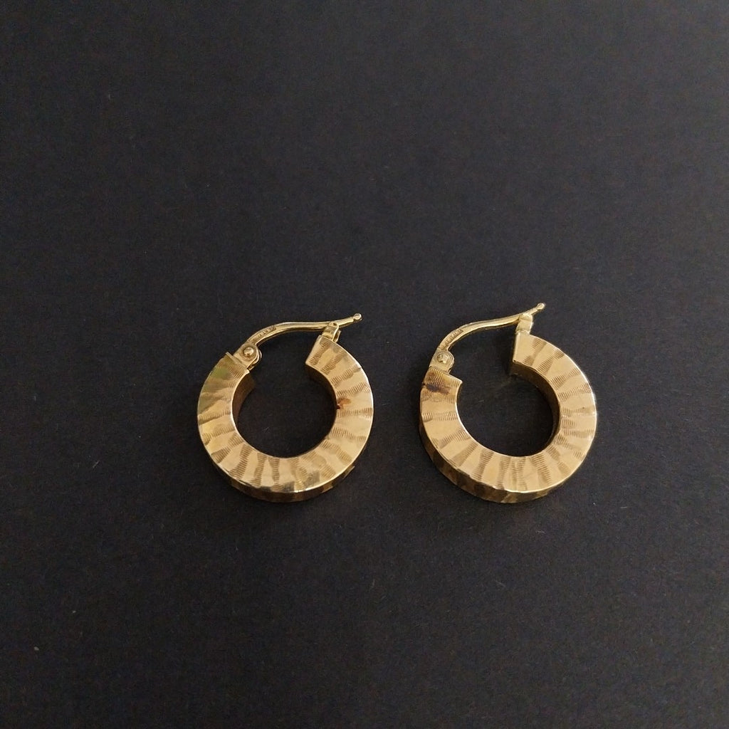 ARETES PAR ORO 14 K 3,20 GRMS (SEMINUEVO)