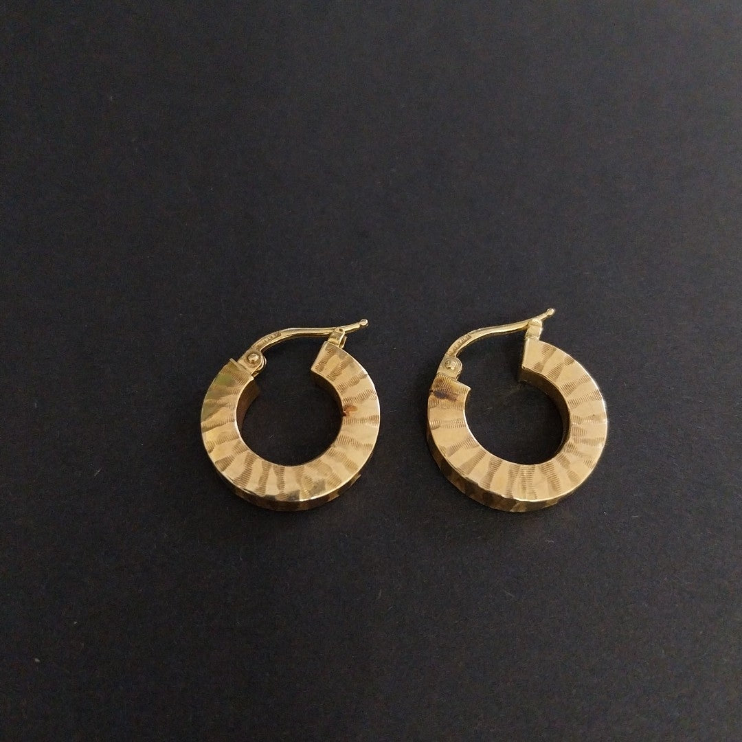 ARETES PAR ORO 14 K 3,20 GRMS (SEMINUEVO)