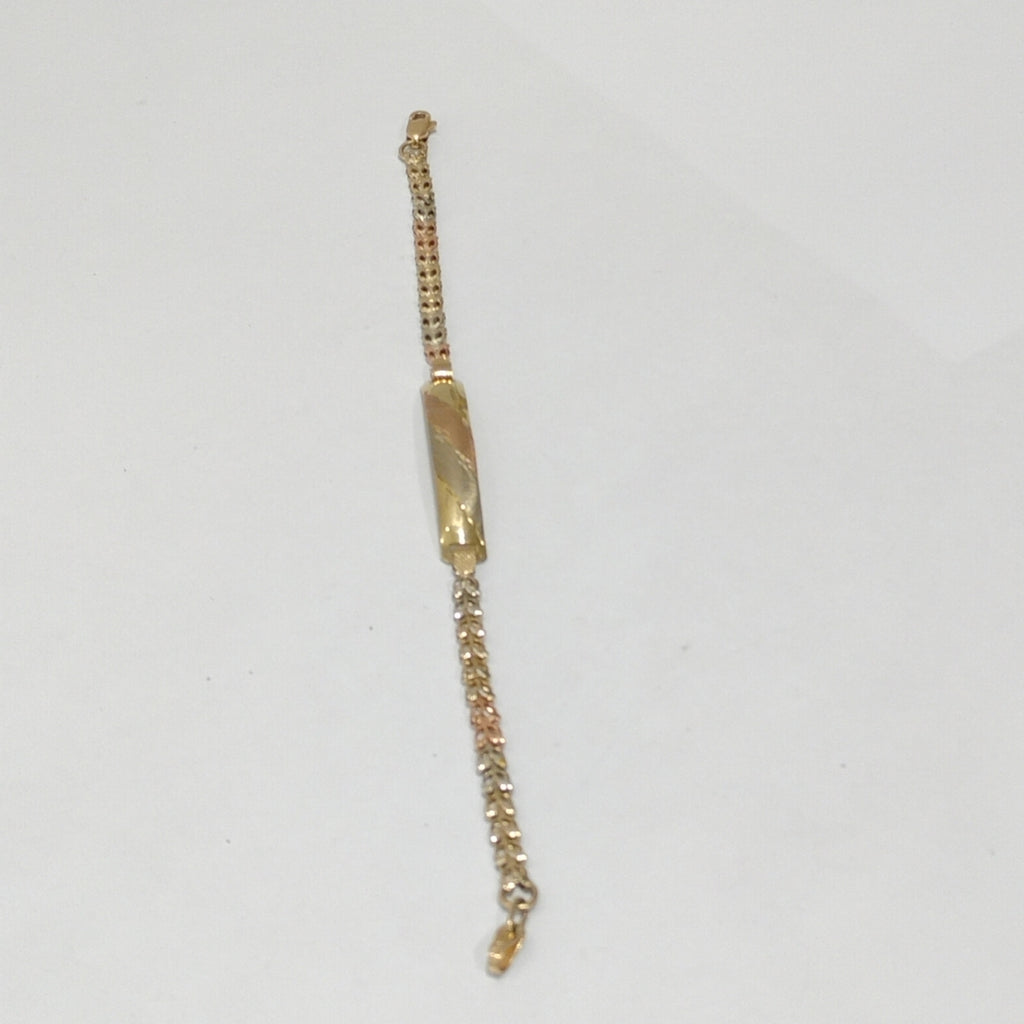 ESCLAVA ORO,ORO COMBINADO 10 K 2,50 GRMS (SEMINUEVO)