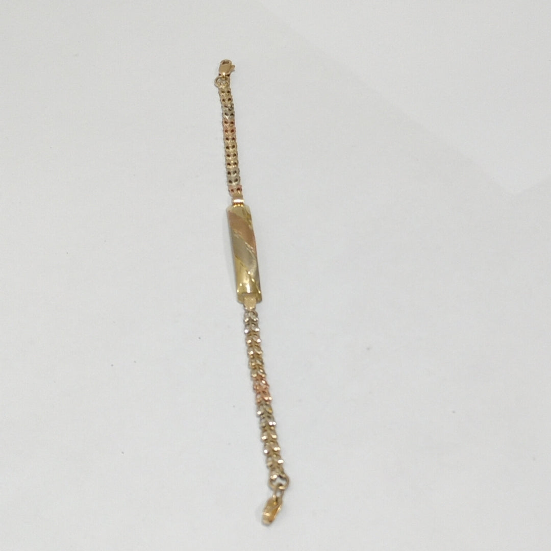 ESCLAVA ORO,ORO COMBINADO 10 K 2,50 GRMS (SEMINUEVO)