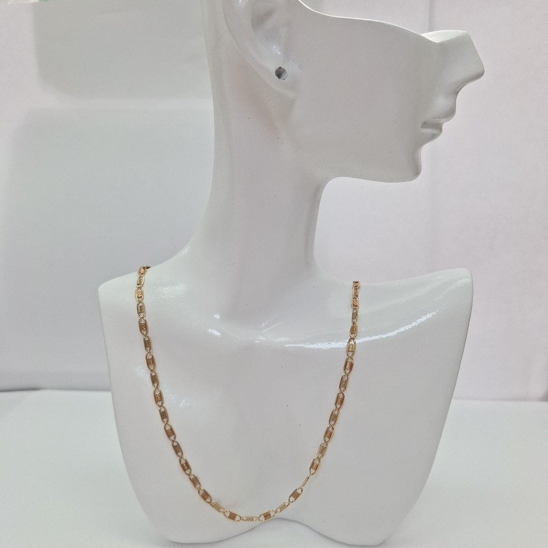 CADENA. ORO. 10 K 3.9 GRMS (SEMINUEVO)