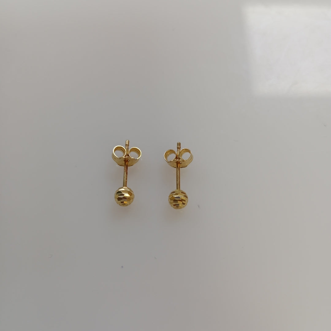 BROQUELES PAR ORO 14 K 0,60 GRMS (SEMINUEVO)