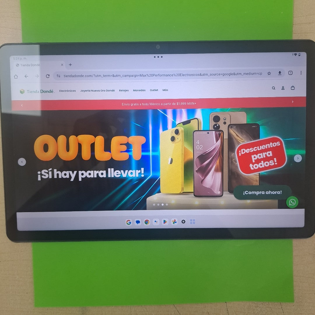 TABLETA LENOVO TAB M10 PLUS 3 TB125FU (2023) 128 GB 4 GB RAM (SEMINUEVO)