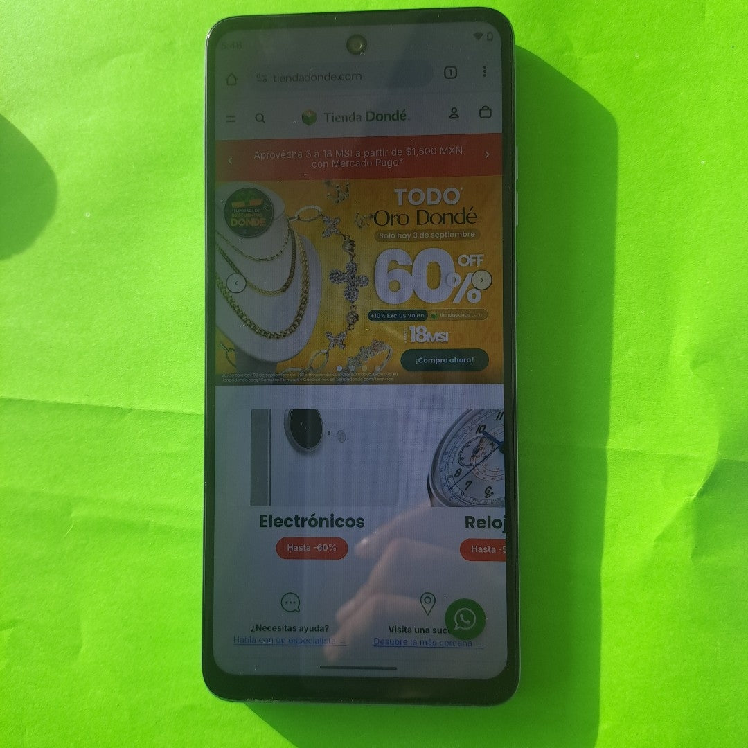 CELULAR MOTOROLA MOTO G24 POWER XT2425-1 (2024) 256 GB 8 GB RAM (SEMINUEVO)