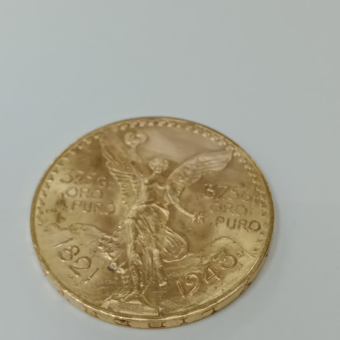 K1 41,60 GRMS - DTO. 0,00 GRMS - 21 K - AVALÚO 76003,20 * IDENTIFICACIÓN MONEDA NOMINATIVA * MATERIALES ORO * ESPECI (SEMINUEVO)