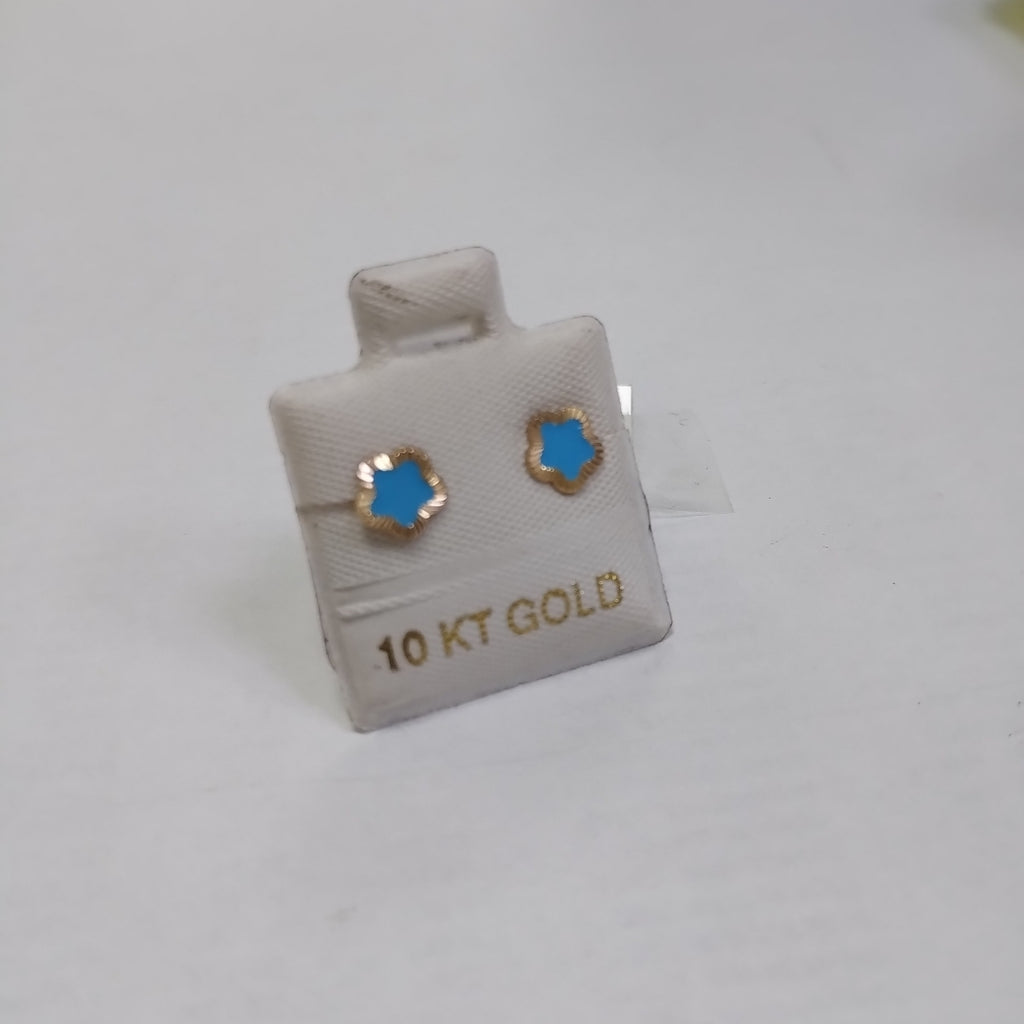 BROQUELES ORO 10K 1 (NUEVO)