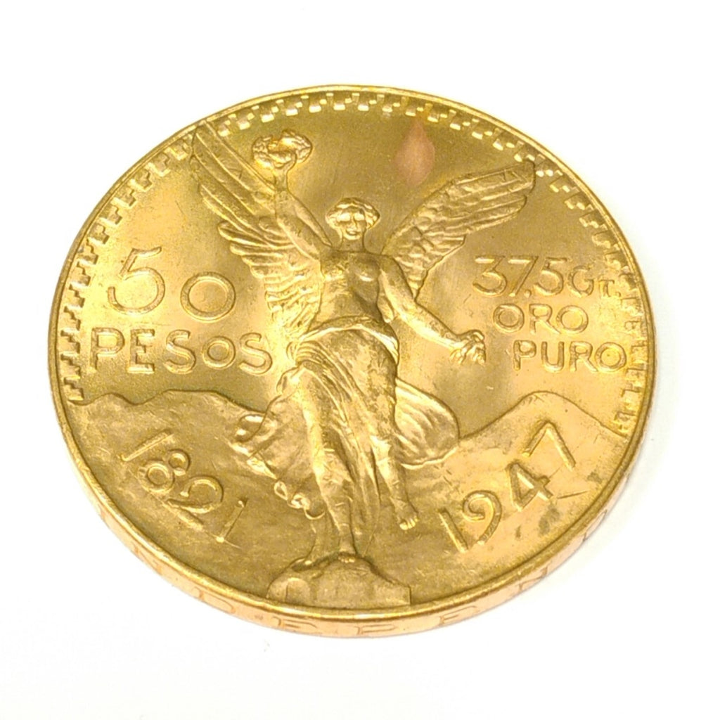 K1 41,60 GRMS - DTO. 0,00 GRMS - 21 K - AVALÚO 76003,20 * IDENTIFICACIÓN MONEDA NOMINATIVA * MONEDAS PESOS 50 PESOS (SEMINUEVO)