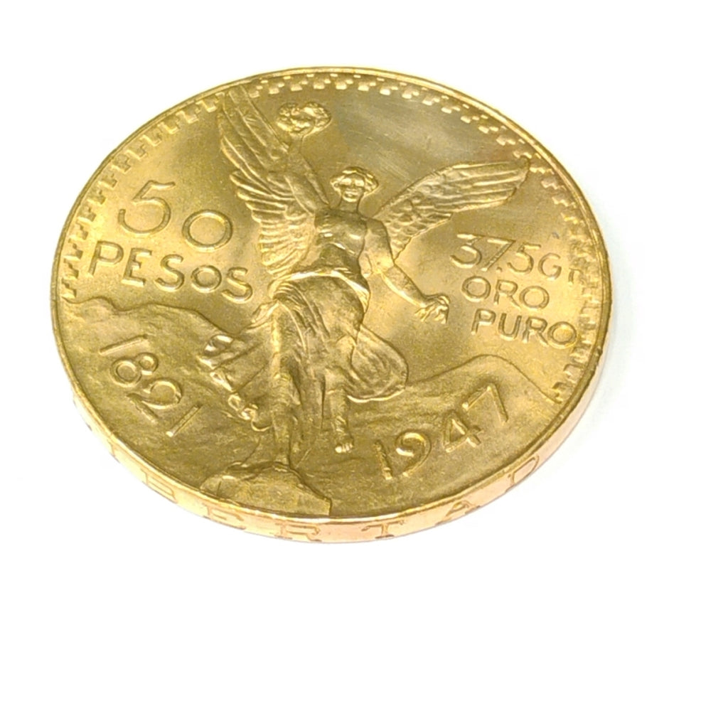 K1 41,60 GRMS - DTO. 0,00 GRMS - 21 K - AVALÚO 76003,20 * IDENTIFICACIÓN MONEDA NOMINATIVA * MONEDAS PESOS 50 PESOS (SEMINUEVO)