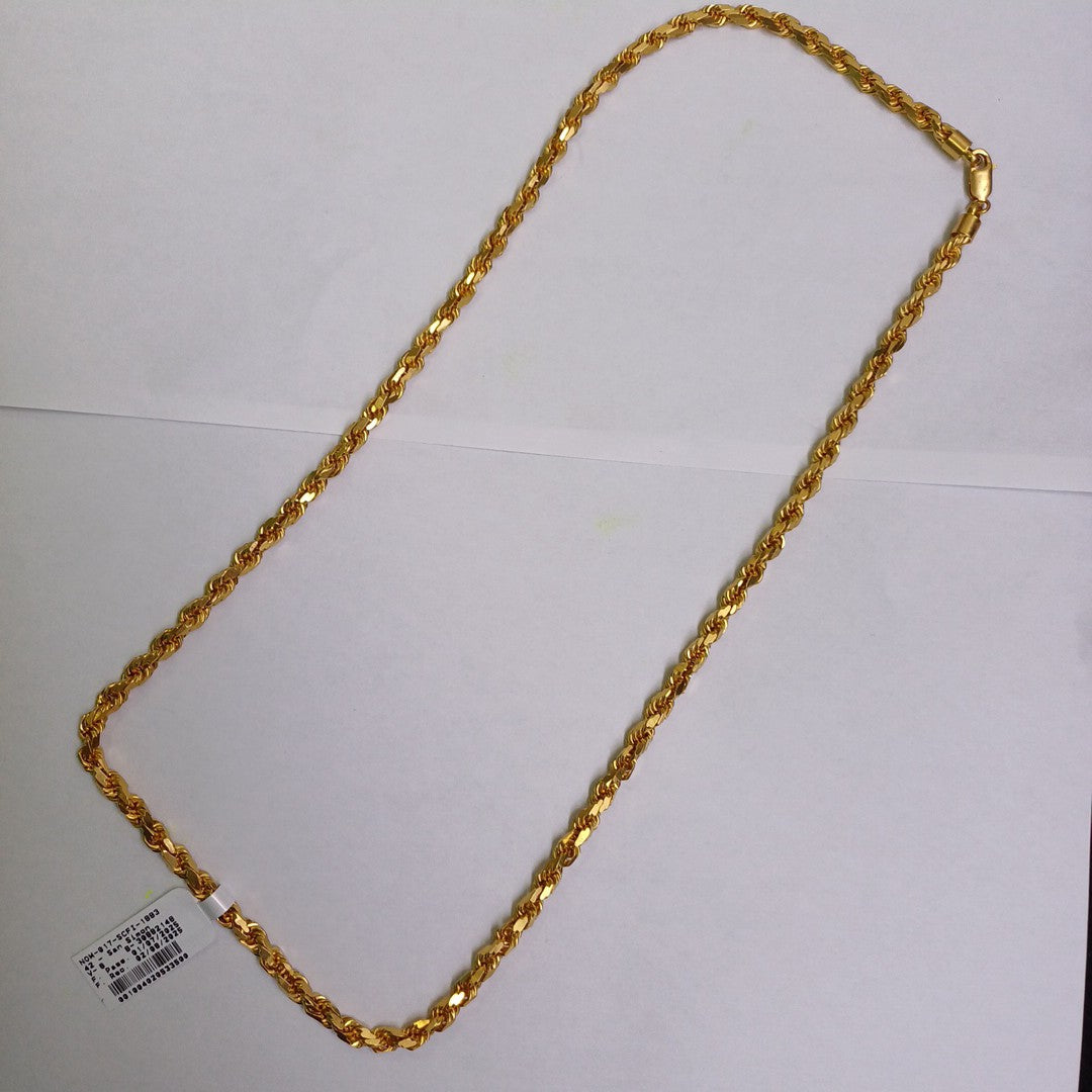 CADENA ORO 21 K 100,40 GRMS (SEMINUEVO)