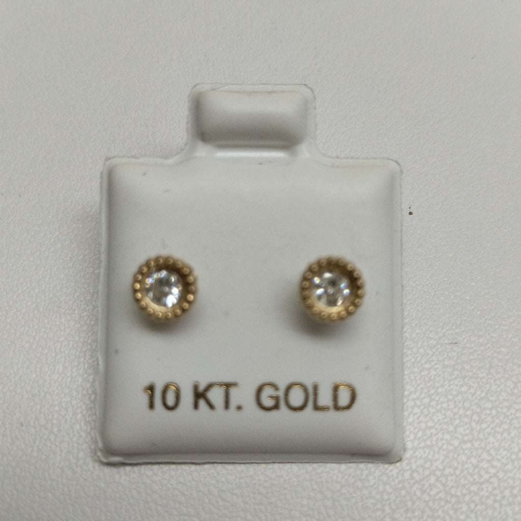 BROQUELES ORO 10K 1 (NUEVO)