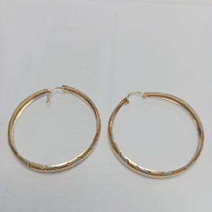 ARRACADAS PAR ORO 14 K 4,30 GRMS (SEMINUEVO)