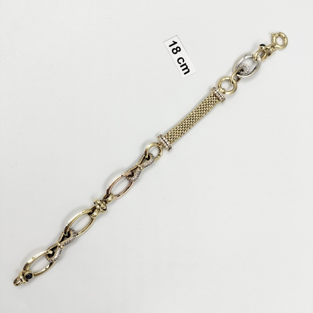 PULSERA ORO 14 K 12,50 GRMS (SEMINUEVO)