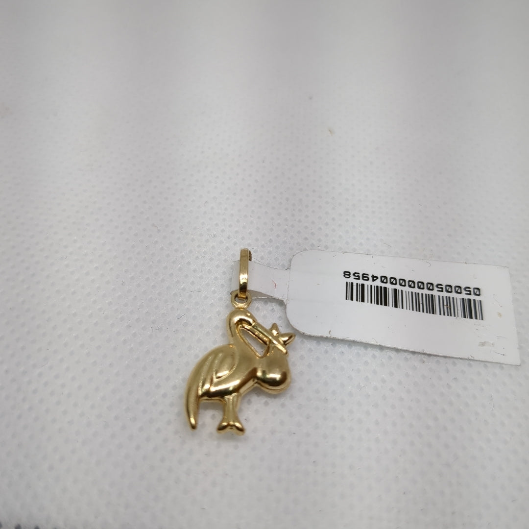 10182DIJ00000B310 FRD5 DIJE DE CIGÛEÑA O/A ORO 14K 1.1GRS (NUEVO)
