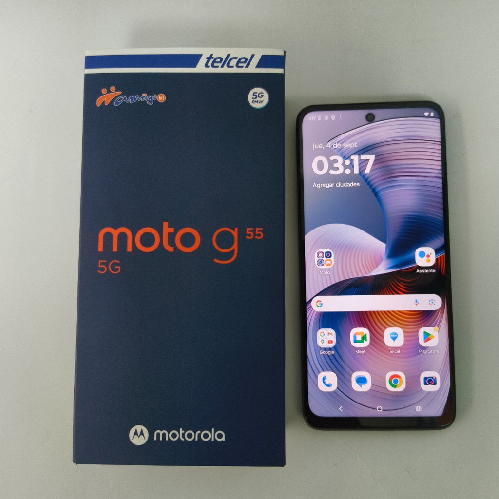 CELULAR MOTOROLA MOTO G55 5G XT2435-1(2024) 256 GB 8 GB RAM (SEMINUEVO)