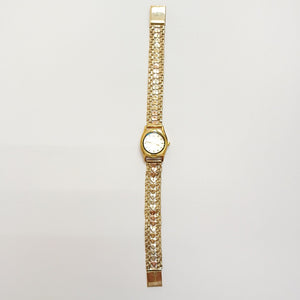 RELOJ CAJA ACERO PULSO ORO. ORO. 10 K 21.5 GRMS (SEMINUEVO)