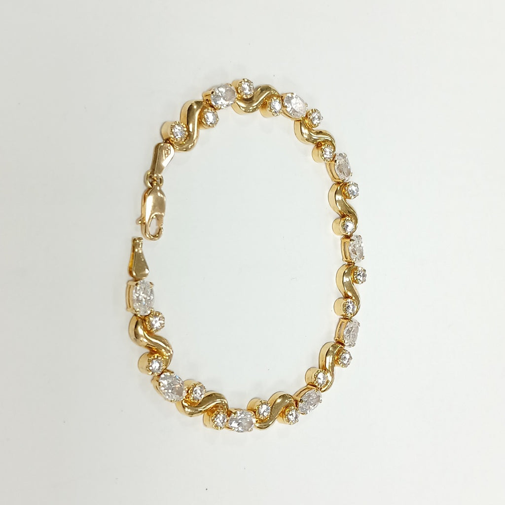 PULSERA. ORO. 14 K 9.7 GRMS (SEMINUEVO)