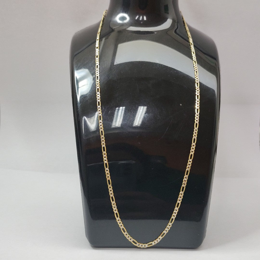 CADENAS CARTIER 3*1 DIAMANTADA ORO 14K 4.6 (NUEVO)